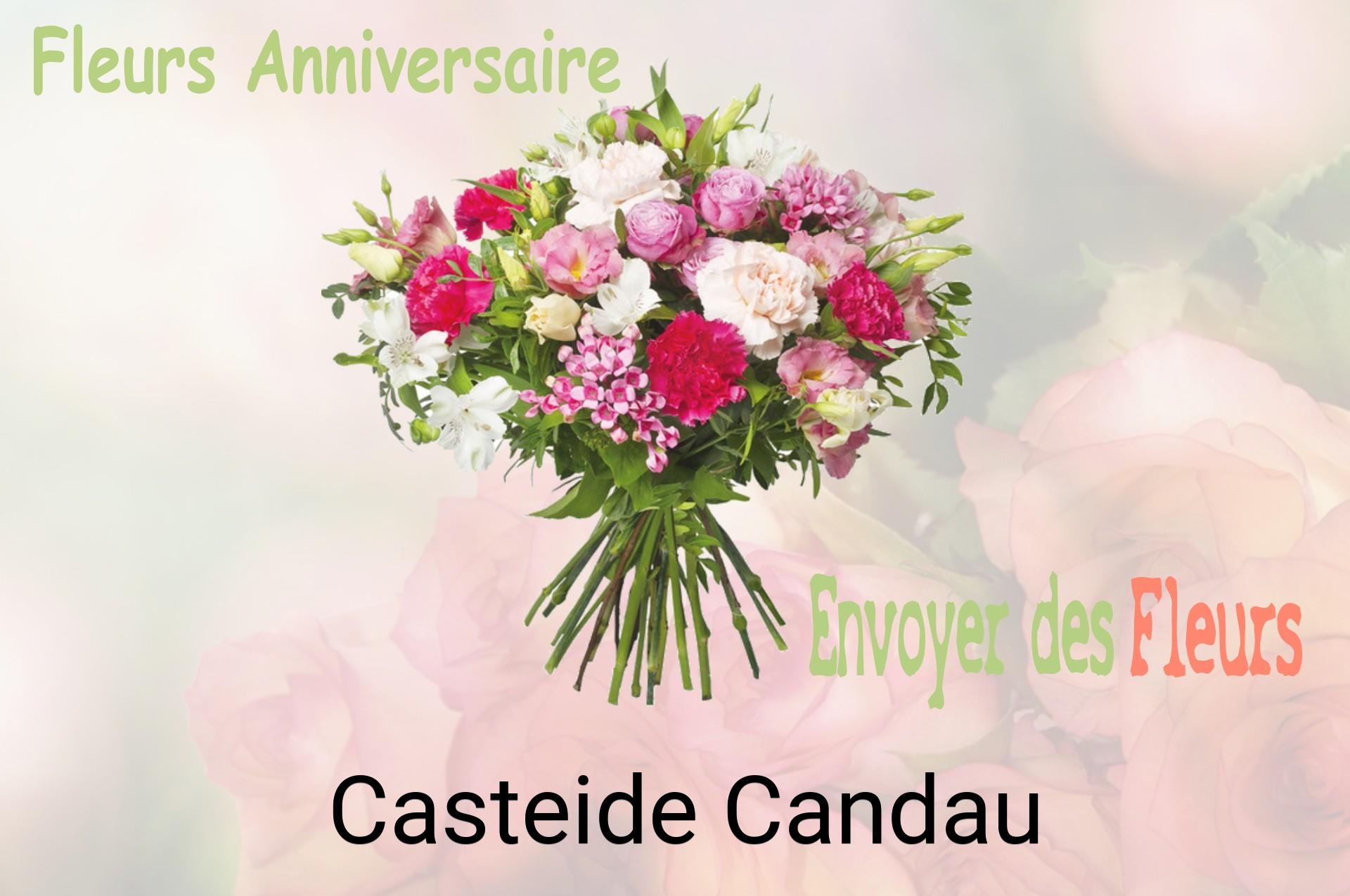 Bouquet de fleurs d’anniversaire livré à Casteide-Candau