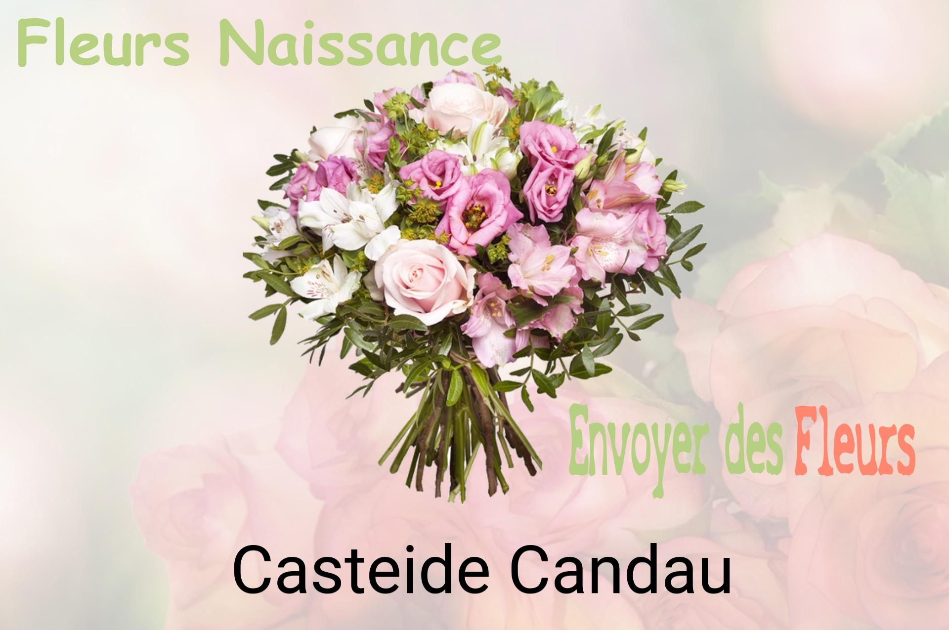 Bouquet de fleurs de naissance livré à Casteide-Candau